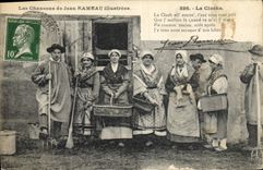 CPA Folklore Les chansons de Jean Rameau illustrees La cloche