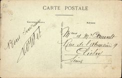 CPA Folklore Les chansons de Jean Rameau illustrees La tricoteuse