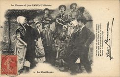 CPA Folklore Les chansons de Jean Rameau illustrees La Charibaude