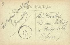 CPA Folklore Les chansons de Jean Rameau illustrees La Charibaude