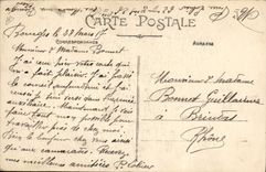 CPA Folklore Les chansons de Jean Rameau illustrees Le parrain