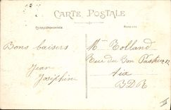 CPA Folklore Les chansons de Jean Rameau illustrees Jeune fille Berrichonne