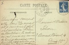 CPA Folklore Les chansons de Jean Rameau illustrees La commission