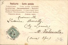 CPA Fantaisie Fleurs Trefles