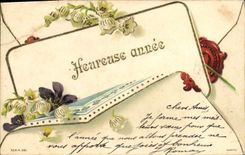 CPA Fantaisie Fleurs 