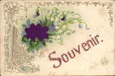 CPA Fantaisie Fleurs 