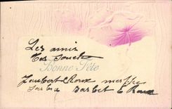 CPA Fantaisie Fleurs 