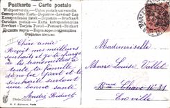 CPA Fantaisie Fleurs Automobile 