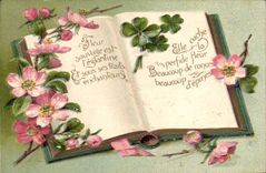 CPA Fantaisie Fleurs 