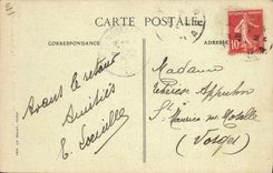 CPA Folklore Vigne Vendanges Champagne Le triage du raisin TOP