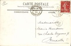 Postal Folclore Vid Vendimias Champaña Desatasco y dosificación de los vinos en las bodegas de GH Mumm y CO CUMBRE