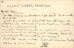 Postal Folclore Vid Vendimias Champaña Trabajo del vino el desatasco CUMBRE