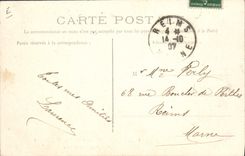 CPA Folklore Vigne Vendanges Champagne Livraison de vin nouveau TOP