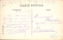 Vintage Postcard Folklore Vine Grape harvest Champagne the pulling of the grape SIGNAL