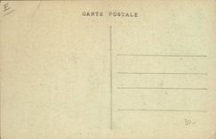 Postal Folclore Vid Vendimias Champaña Epernay Trabajo de vino de Champaña el tapotage CUMBRE