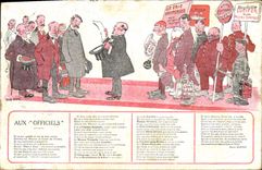 CPA Publicite Aux Officiels Bicyclette Lucifier Velo Cyle Illustrateur Gus Bofa TOP 