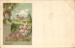 CPA Publicite Touraine et Bercy Illustrateur Hugo d'Alesi 