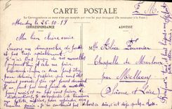 CPA Arbre Bois de Meudon Clamart L'arbre vert