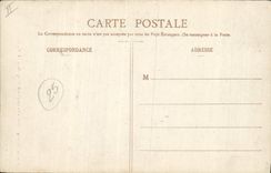 Postal Árbol las esquinas de Dijon el álamo del arquebuse