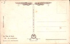 CPA Fantaisie Illustrateur Mastroianni La Vita di Gesu