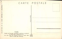 CPA Fantaisie Illustrateur Haffner Bateau Yachts de courses Croisieres 