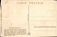 CPA Fantaisie Illustrateur Haffner Bateau de Guerre Cuirasse Provence