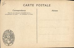 Postal Fantasia Ilustrador Haffner Buque de Guerra Convoy de grandes veleros escolta por Torpederos