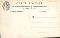 Postal Fantasia Ilustrador Haffner Buque de Guerra Cruceros Modelo Tourville