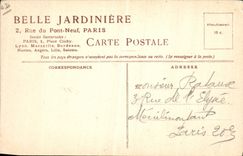 CPA Fantaisie Fleurs Belle Jardiniere