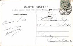 Postal Fantasia Flores Amapolas y Acianos