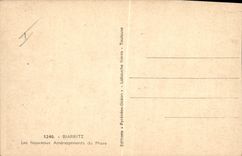 Postal PHARE Biarritz las nuevas adaptaciones del faro