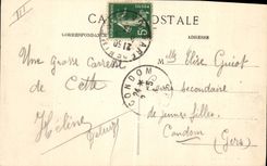 CPA Phare Saint Louis Bassins au Petrole Entree du port Cette