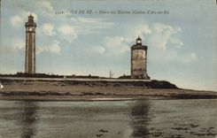 CPA Phare Ile de Re Pointe des baleines Canton d'Ars en RE