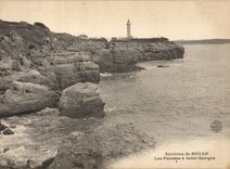 CPA Phare Environs de Royan Les falaises a St Georges