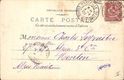 CPA Phare Sainte Marie Marseille Bateau