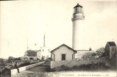 CPA Cap d'Antibes Le Phare et le Semaphore