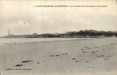 CPA Phare St Georges de Didonne La corniche de la Goulette et des Groix