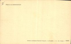 Postal PHARE de Cordobés Royan