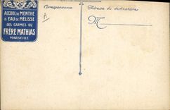 CPA Militaria Infanterie En observation Frere Mathias Marseille