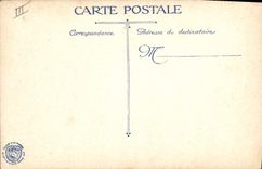 CPA Militaria Notre 75 en action Canon