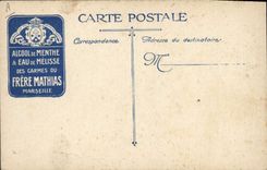 CPA Militaria Genie Construction d'une tranchee Frere Mathias