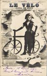 CPA Journaux Journal Le Velo Cycle