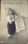 CPA Journaux Journal Enfant