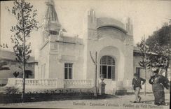 CPA Journaux Journal Exposition coloniale Marseille 1906 Pavillon du Petit Marseillais
