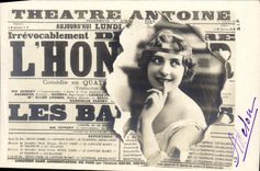 CPA Journaux Journal Theatre Antoine 