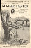 CPA Journaux Journal Le Globe Trotter Dans les forets de Beni Yenni Guepard
