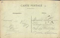 CPA Folklore Les chansons de Jean Rameau illustrees Devant l'objectif Militaria