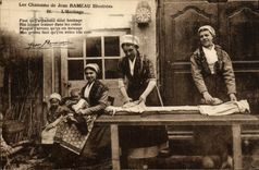 CPA Folklore Les chansons de Jean Rameau illustrees L'heritage 