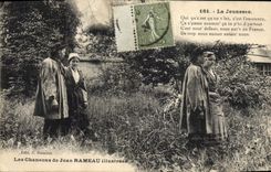 CPA Folklore Les chansons de Jean Rameau illustrees La jeunesse