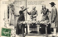 CPA Folklore Les chansons de Jean Rameau illustrees Derange tout